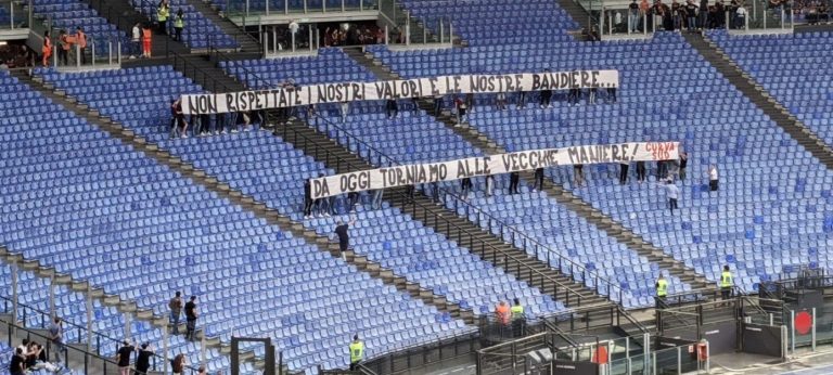 GIORNALISMO ADDIO / Sky e Dazn oscurano la protesta dei tifosi romanisti